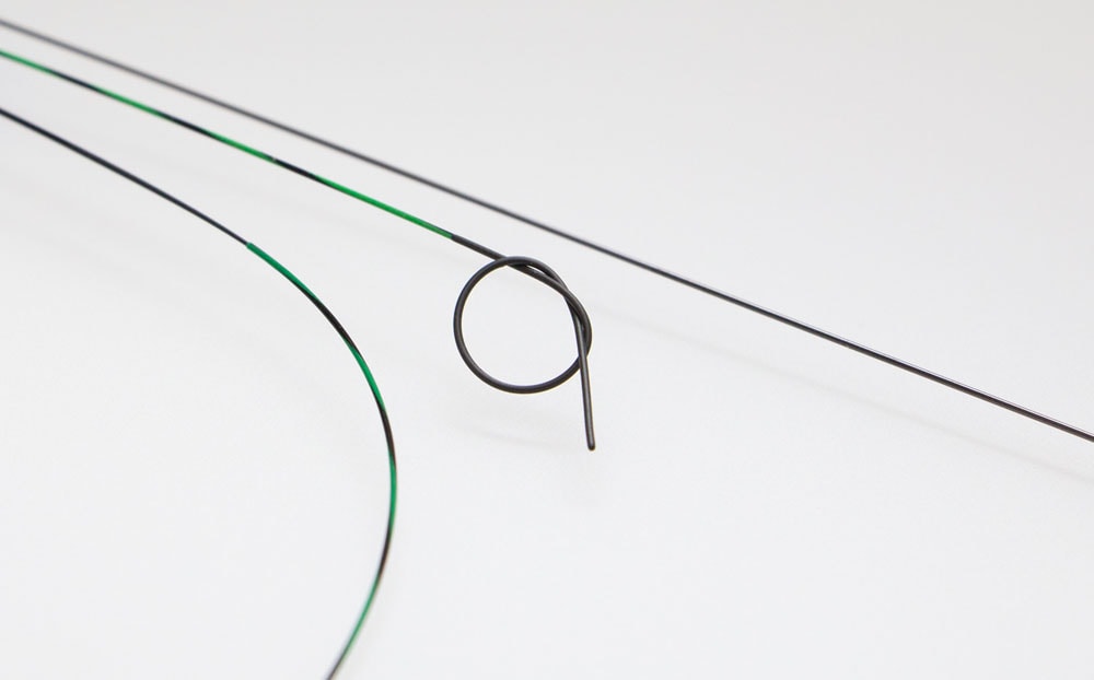 en närbild av en kabel