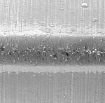 a close-up of a grey surface