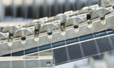 a close up of a machine