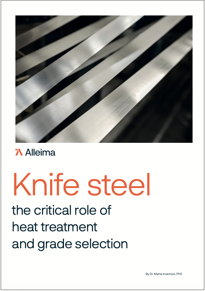 a book cover of a knife steel